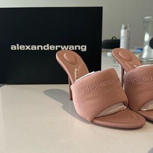 Brand new Alexander Wang Sienna Mule Lycra